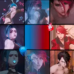 Jinx and Vi