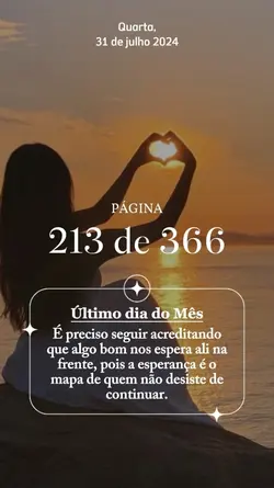 Quarta, 31 de julho