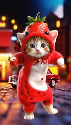 Gatinho Dançando 