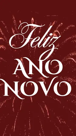 Feliz ano Novo 