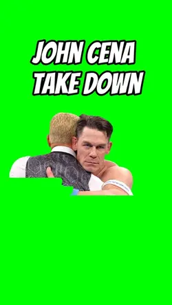 John Cena take down