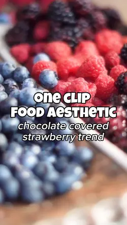 one clip food edit 🍓