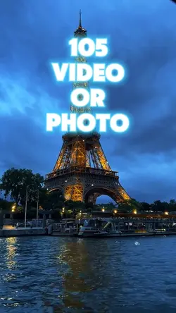 105 video or photo 