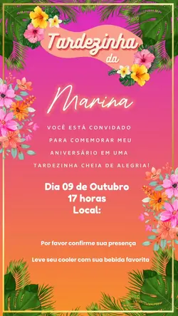 Convite Tardezinha 