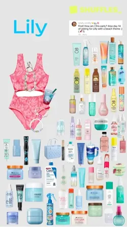 Lily outfit!!👙🩷🩵