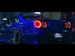 Sexy Purple R34 Edit