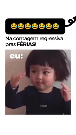 Férias chegando...