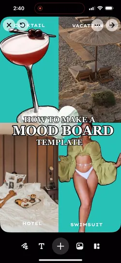 Pinterest Mood Board