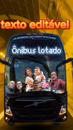 ônibus lotado