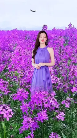 Amid the flowers