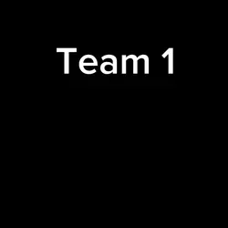 Team 1 or 2?