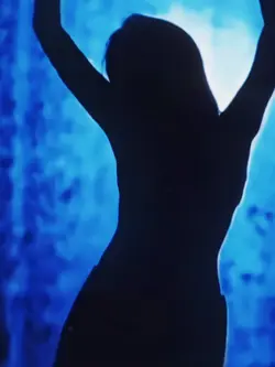 some lady dancing