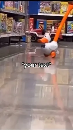 Duck running