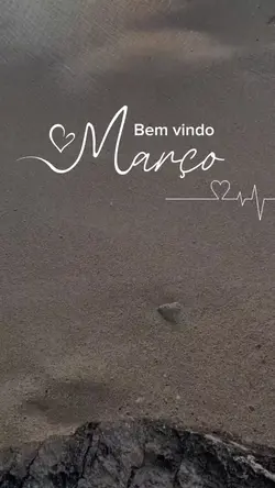 Bem vindo março