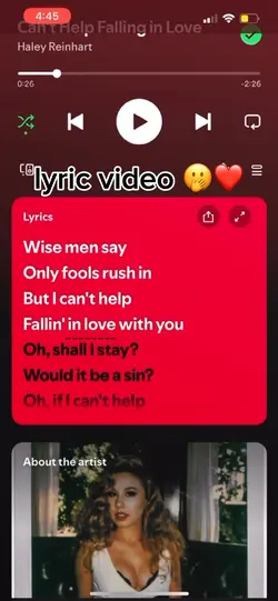 lyric videoo 