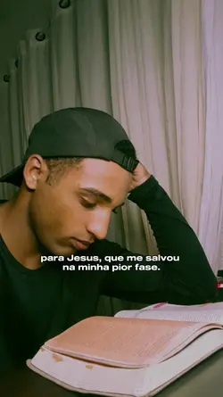 Jesus me salvou..