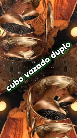 cubo vazado duplo