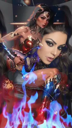 3D Wonder woman