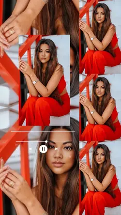 Music photo collage 