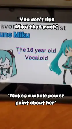 I have Miku brainrot