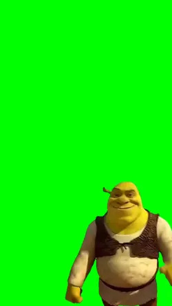 Shrek green screen 