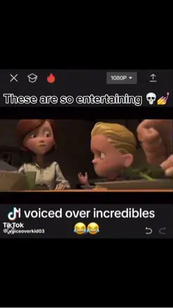 Incredibles voiceove