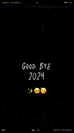 GOOD BYE 2024