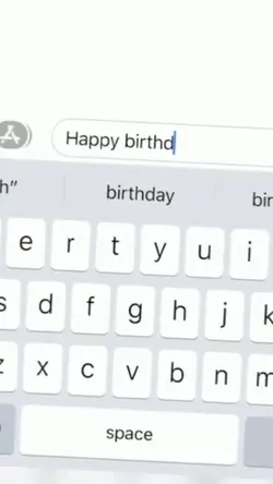 Happy birthday 