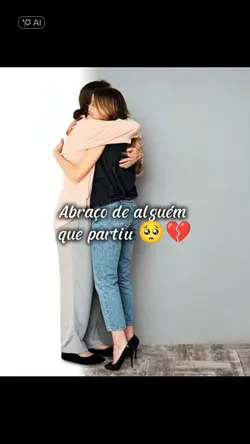 Abraço de saudade 