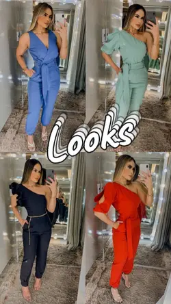 Transição de looks