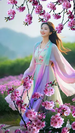 In the flowers