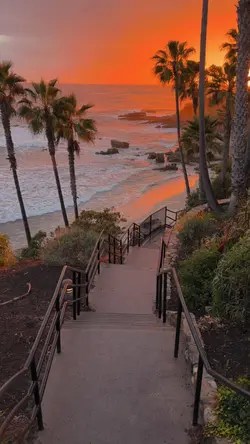 Sunset after rain