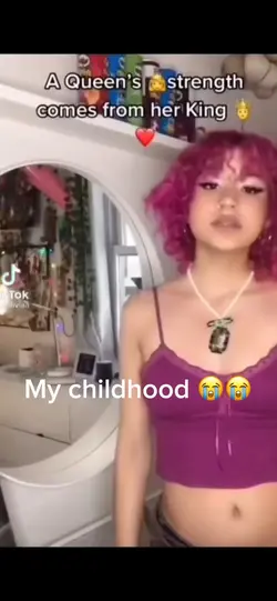 My childhood😭