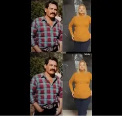 Abrazo con fotos 