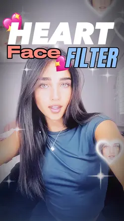 HEART FACE FILTER 💕