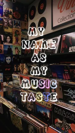 my name as music 