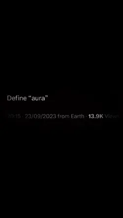 Define 'Aura'