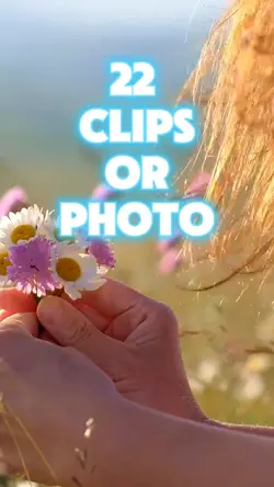 22 clips or photo 