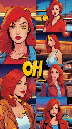 Photo Collage Manga 