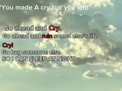 Go ahead and cry.