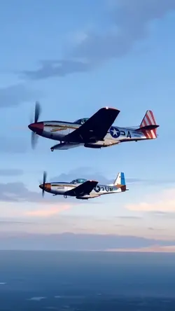 aviões p-51 / F-35