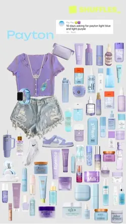 Payton outfit!!💜🩵