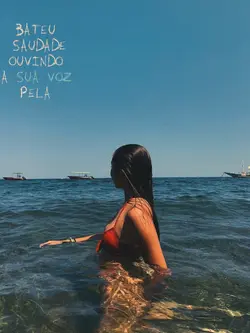 bateu saudade 