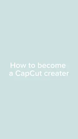 How to be a creater