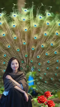 Beautiful peacock