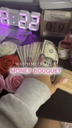 Money rose bouquet 💐
