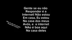 Aviso importante