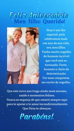 Aniversário Filho