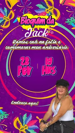 Bloco de carnaval 🎉