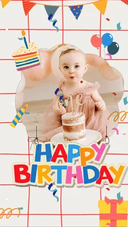 Babies 1st birthday 